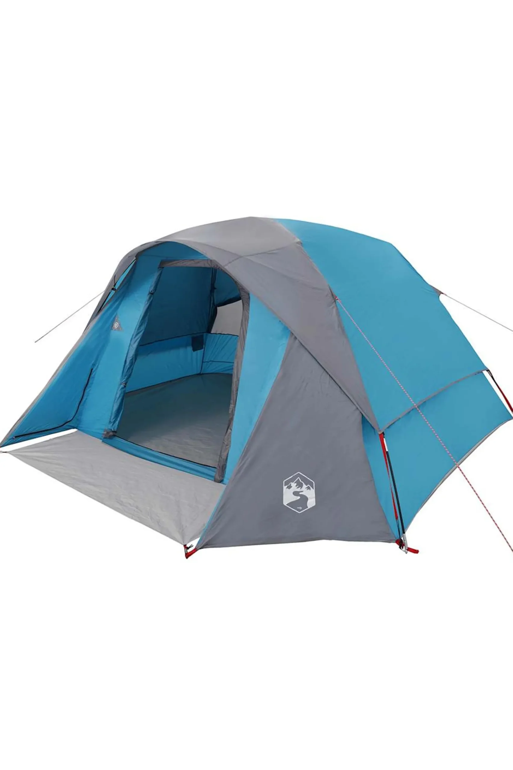 Vidaxl Tenda Familiar Estilo Cabana Para 6 Pessoas Impermeável 252/317x 346x195 CM