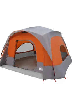 Vidaxl Tenda Familiar Estilo Cabana Para 6 Pessoas Impermeável 322/368x370x210 CM