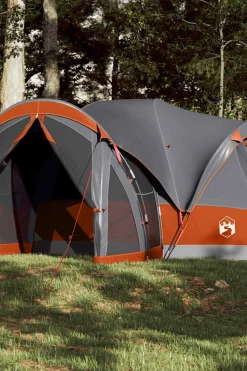 Vidaxl Tenda Familiar Tipi Para 8 Pessoas Impermeável 490 X 459 X 170/196 CM