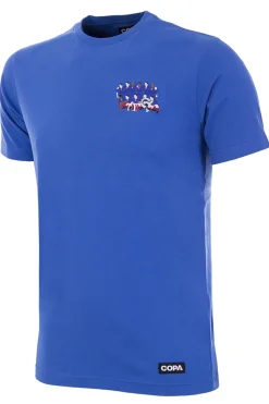 Copa T-hirt Bordado Capeõe Europeu França 2000