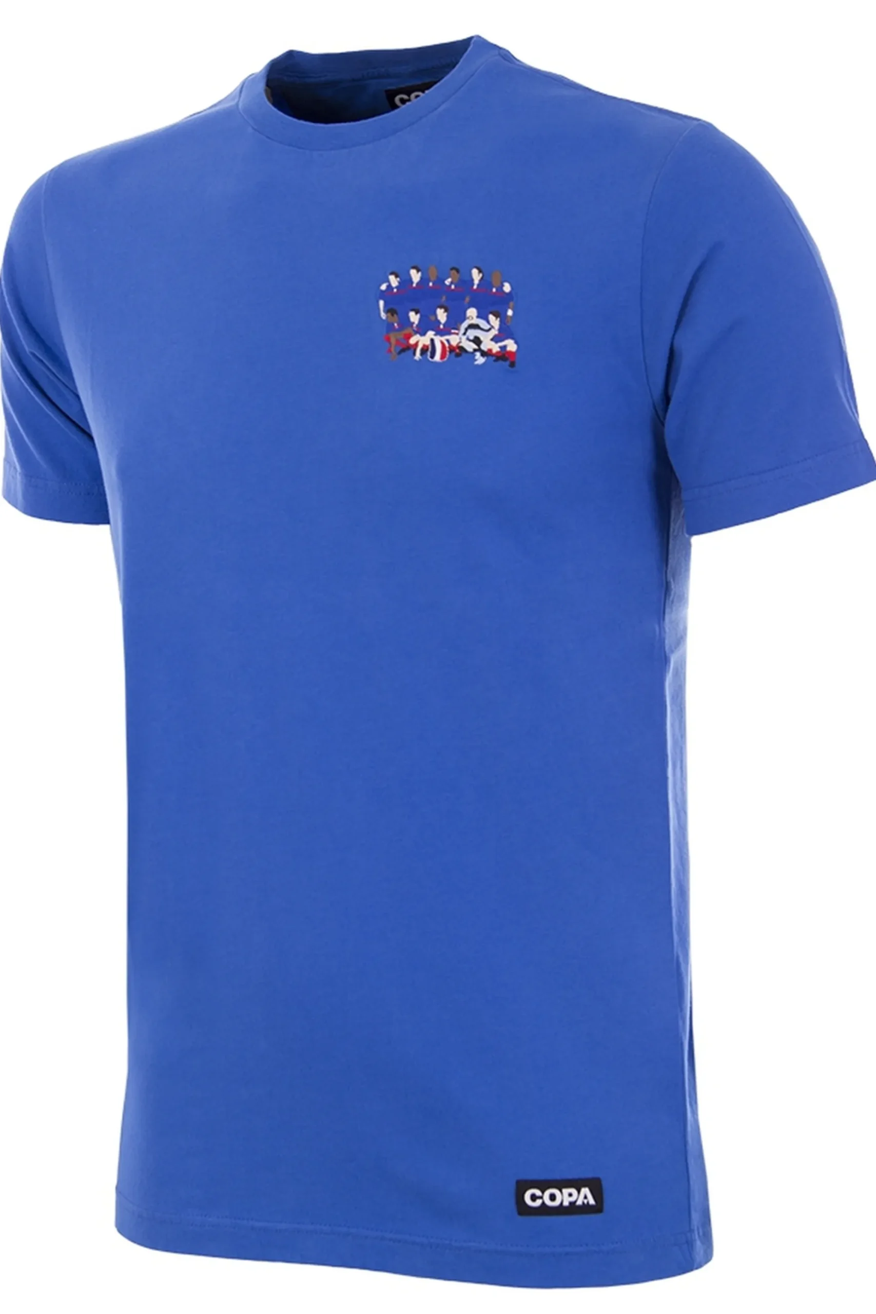 Copa T-hirt Bordado Capeõe Europeu França 2000