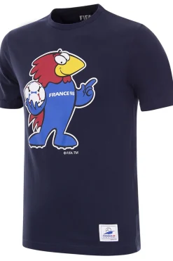 Copa T-hirt Macote Do Mundo França 1998