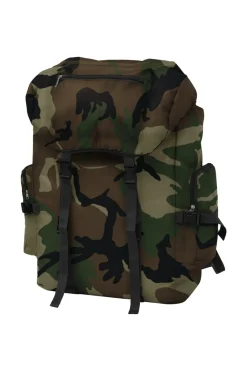 Vidaxl Mochila Estilo Exército 65 L