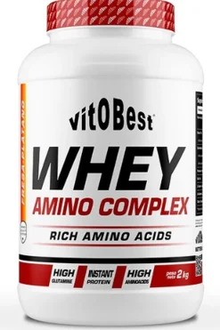 Vitobest Whey Amino Complex - 2kg Morango Banana Da