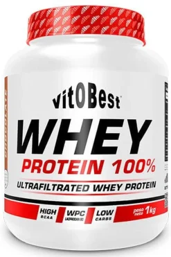 Vitobest Whey Protein 100% - 1kg Leite Merengue Da